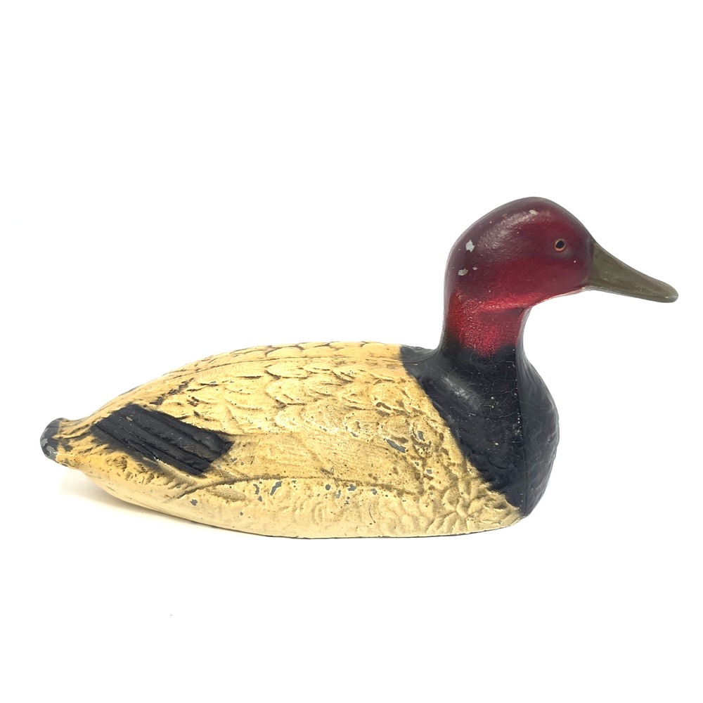 Vintage Rubal New York Cast Iron Canvasback Duck Decoy Bottle Opener 1950s Vtg